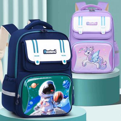 小学生立体卡通书包男孩女童