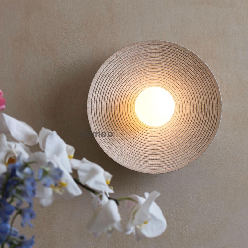 日式风楼梯间设计师民宿书房壁灯