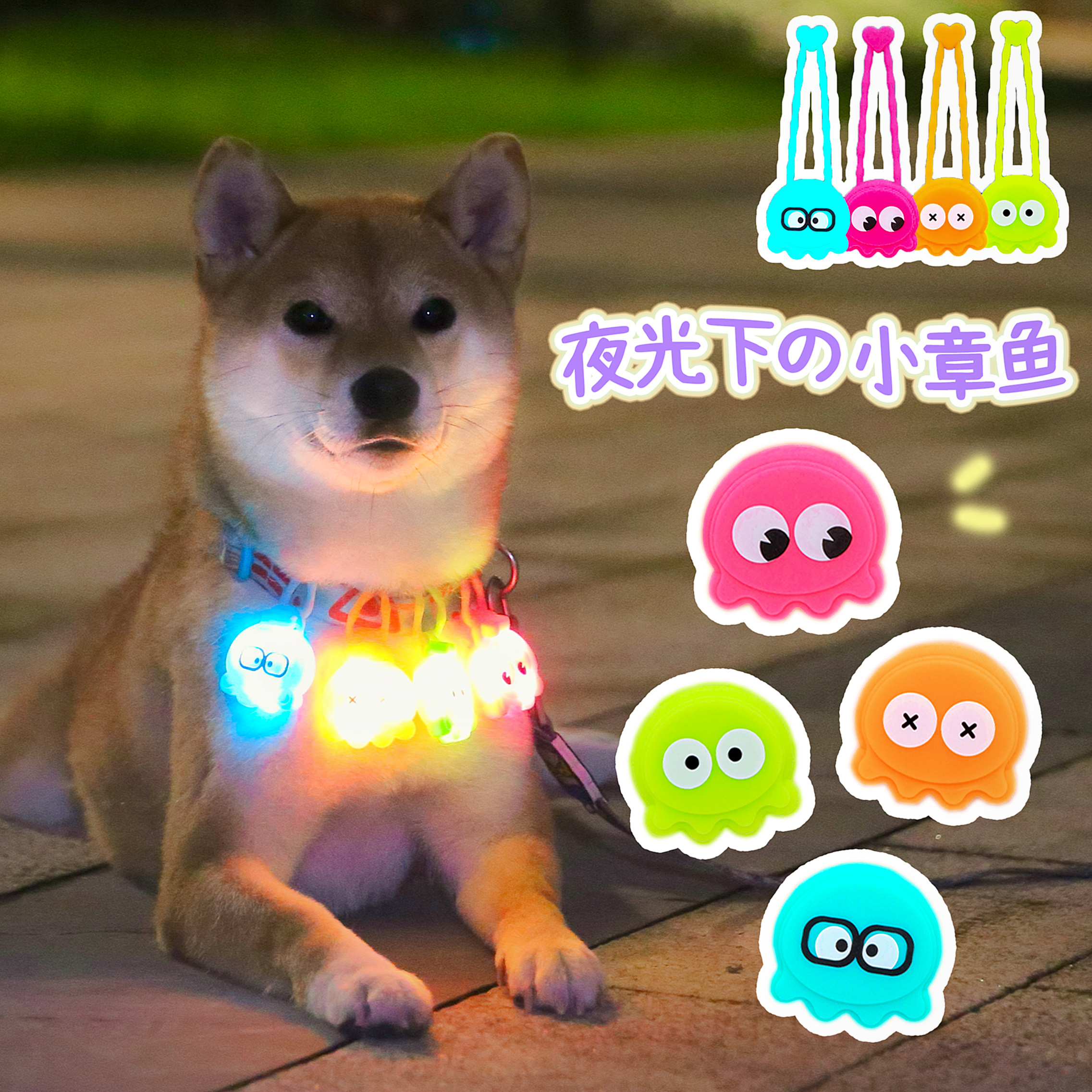 Laroo莱诺LED遛狗灯防走失防水