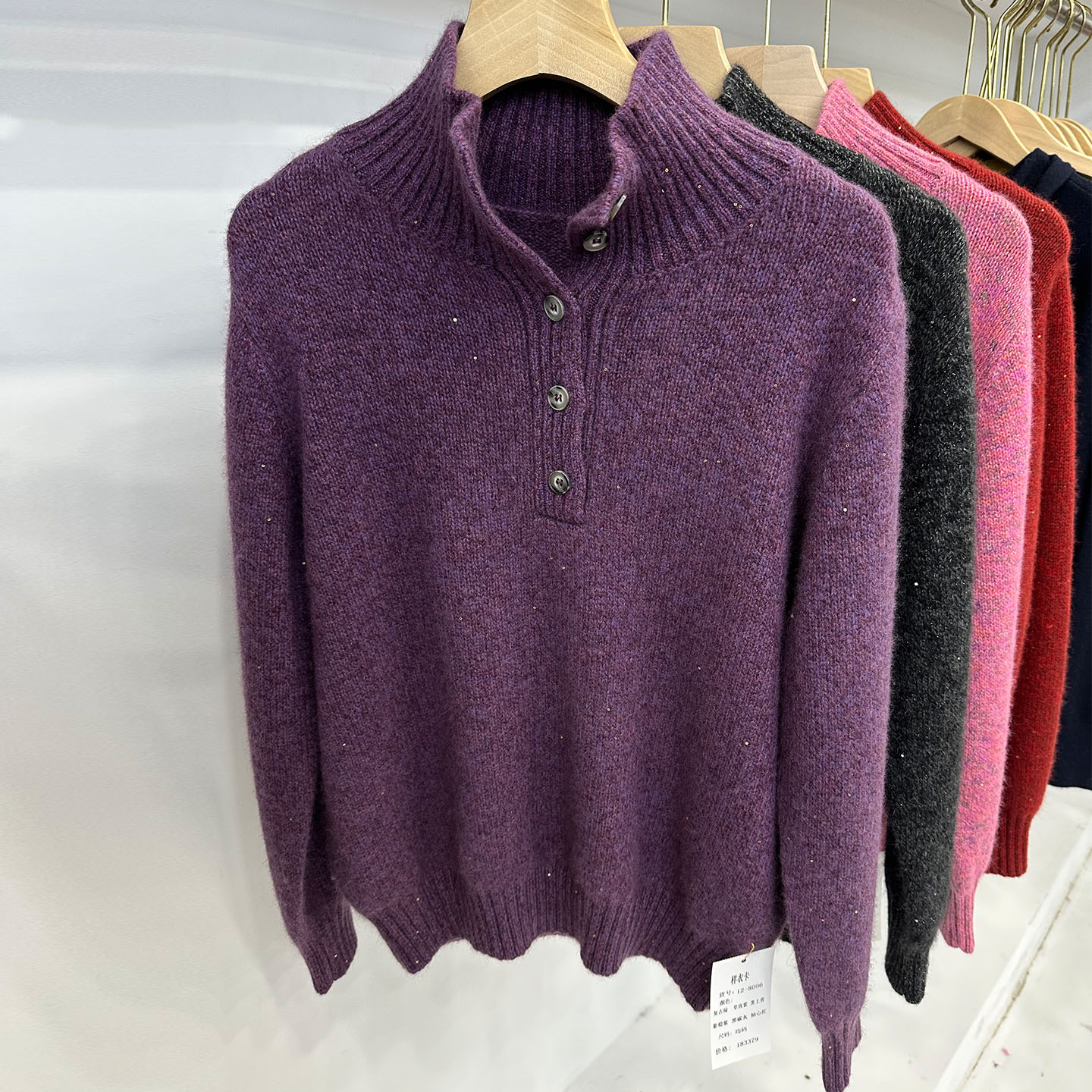 韩系慵懒毛衣女款2025新款羊绒衫