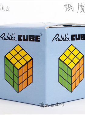 鲁比克老版3阶魔方 铆钉版本 不可调节松紧度 老款Rubik