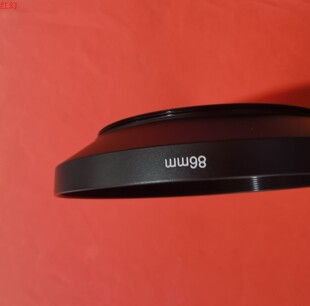 86mm金属广角遮光罩罗口86mm喇叭口遮光罩适合28-80mm焦距