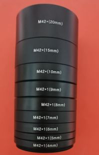 42*1延长环对焦环微距转接环4mm5mm6mm7mm8mm9mm10mm15mm20mm