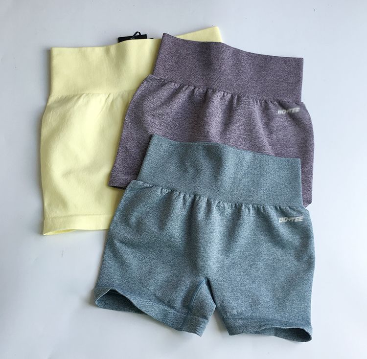 健身人运动三分裤收腹显瘦