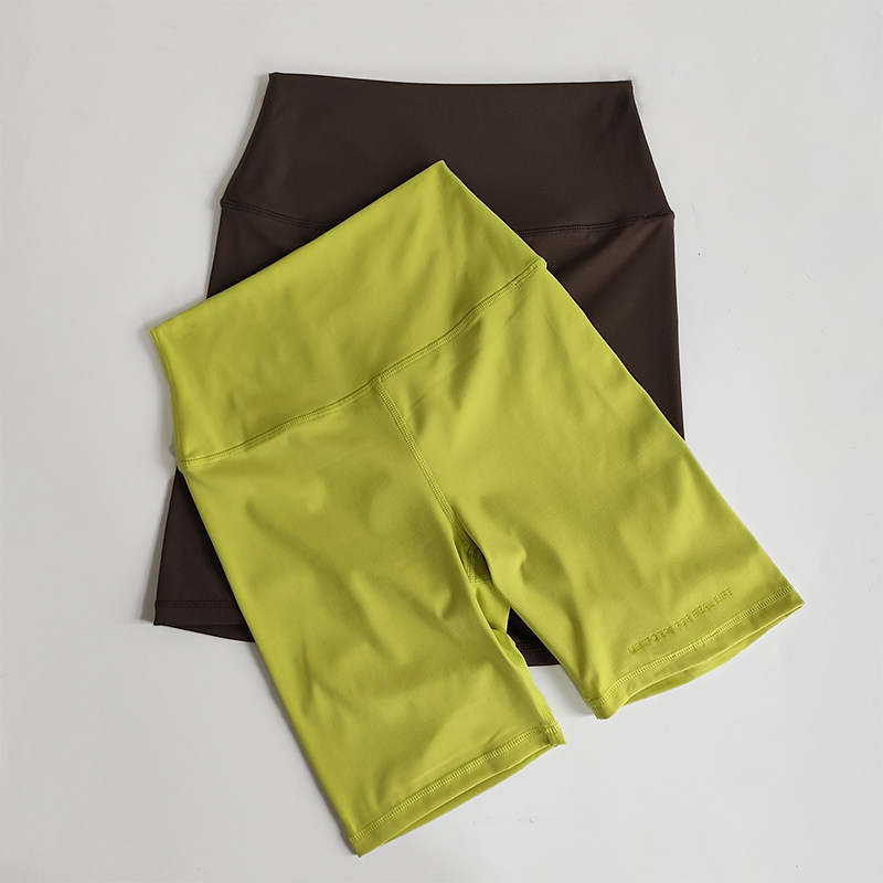 健身裤裸感女高腰紧身高弹力速干瑜伽五分短裤跑步运动户外骑行裤,运动/瑜伽/健身/球迷用品,瑜伽中/短裤,淘宝优惠券,粉丝福利购,淘宝优惠卷