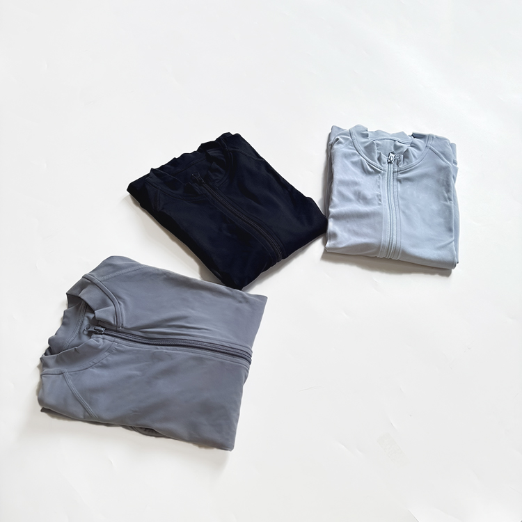 拉链运动外套女秋冬新款瑜伽服