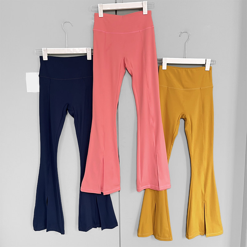 2025新款瑜伽裤女收腰显瘦提臀喇叭裤脚开叉高腰显瘦拖地裤健身裤,运动/瑜伽/健身/球迷用品,瑜伽长裤,淘宝优惠券,粉丝福利购,淘宝优惠卷