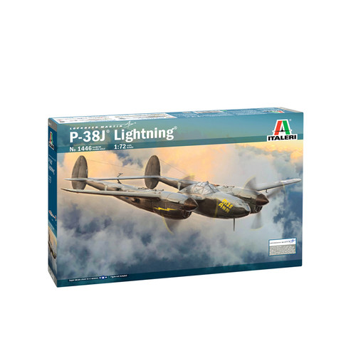 文华 意大利/Italeri 1/72 P-38J 闪电 Lightning 战斗机 1446
