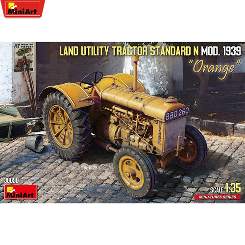 文华 MiniArt 1/35 陆地多用拖拉机 标准N型“橙色”1939型 38098