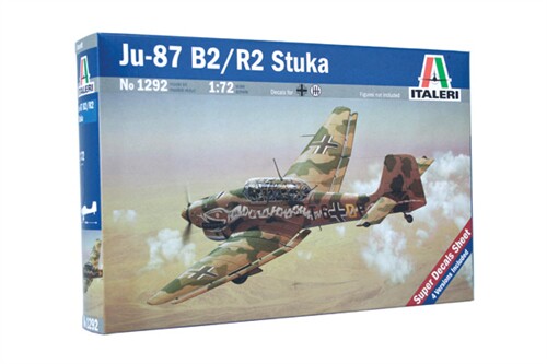 文华 意大利/Italeri 1/72容克斯JU-87 B2斯图卡STUKA轰炸机 1292