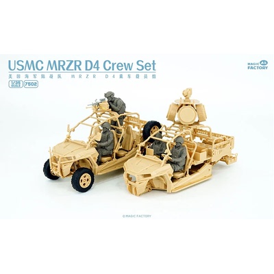 文华 魔力工厂 1/35 美国海军陆战队车载成员套装 7502