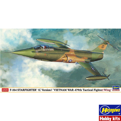 文华 长谷川1/48 F-104C 星式战斗机 STARFIGHTER 越南战争 07533