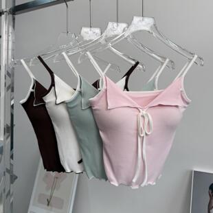 断码清仓 高强度防震运动背心女带胸垫外穿跑步训练健身上衣吊带