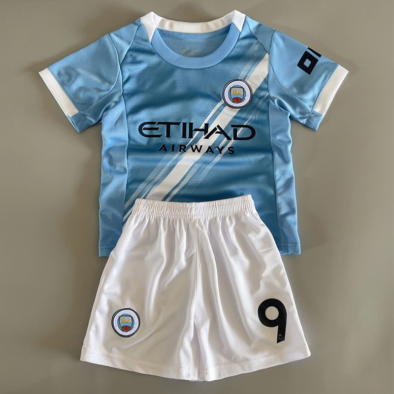 大人儿童足球服套装哈兰德球衣