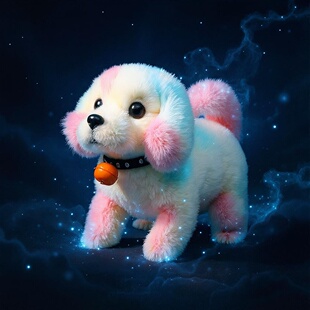 玩具狗狗走路会叫仿真小狗电动儿童1到3岁毛绒充电电子宠物宝宝狗