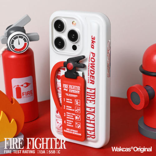 灭火器苹果16手机壳支架苹果15promax手机壳趣味个性潮小众适用iPhone14promax保护套新款iphone13pro手机壳