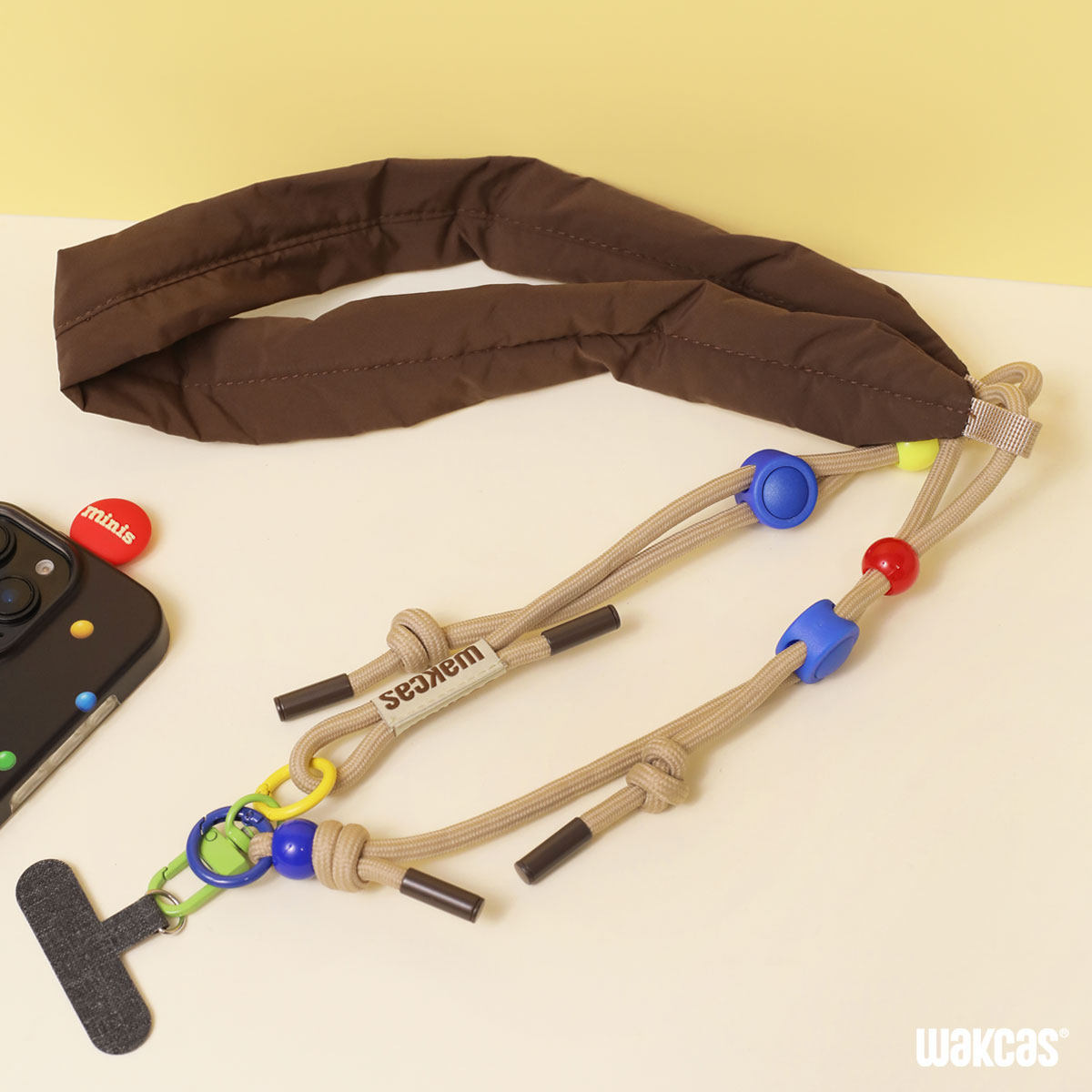 糖豆手机长挂绳可调节挂绳防摔男女长款绳原创设计防掉手机绳潮流,3C数码配件,手机挂件/手机链,淘宝优惠券,粉丝福利购,淘宝优惠卷