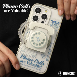 复古电话iPhone17promax手机壳磁吸个性趣味适用苹果16promax磁吸支架壳新款防摔苹果15promax潮流小众原创14