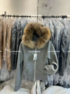 MIDO家 2025秋冬新款韩版百搭宽松显瘦连帽加绒拉链毛领卫衣外套