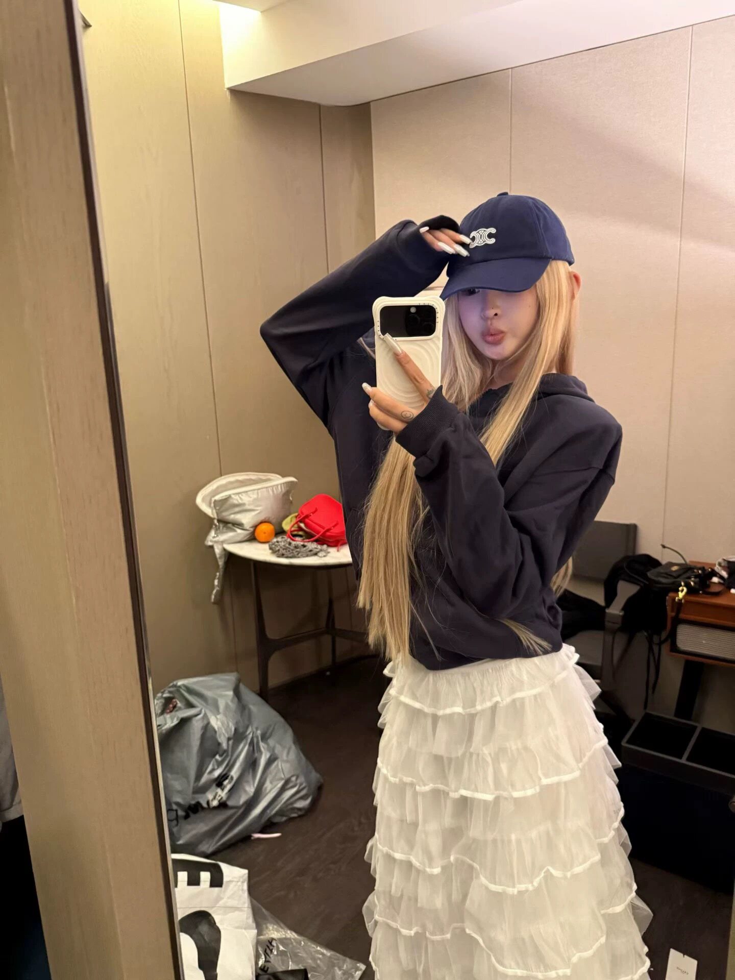 MIDO家 2026韩版时尚百搭显瘦连帽拉链开衫短款卫衣外套女上衣