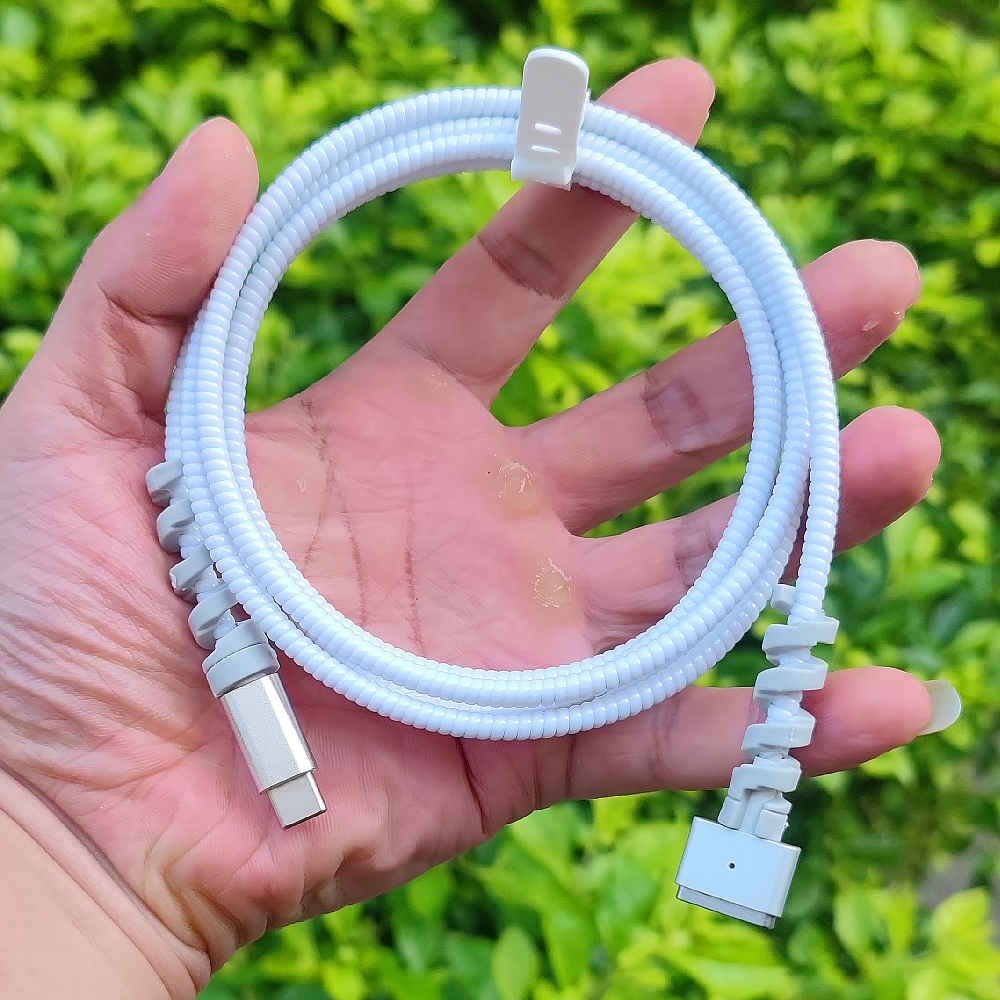 苹果MACbook air笔记本电脑MagSafe加长2米数据线保护套pro缠绕绳