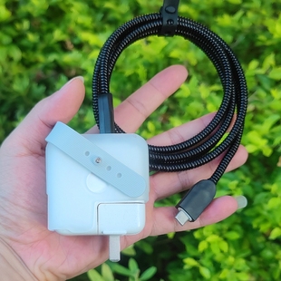 適用蘋果16充電器iphone16 promax 30W 35W數據線纏繞繩保護套