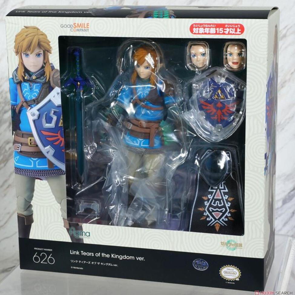 figma塞尔达传说王国泪林克手办