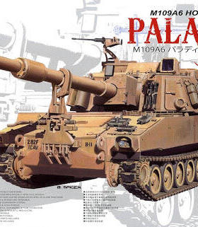 现货 AFV 1/35 美國 M109A6 帕拉丁 自走榴彈砲 组装模型 AF35248