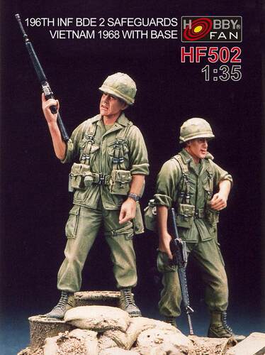 美軍士兵高地警戒HobbyFan模型