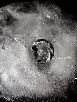 手工印第安高山隆戒指