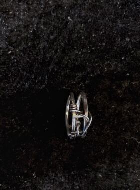 缠绕银戒非Amp Japan非日本非Little Devil非GREAT FROG工匠先锋