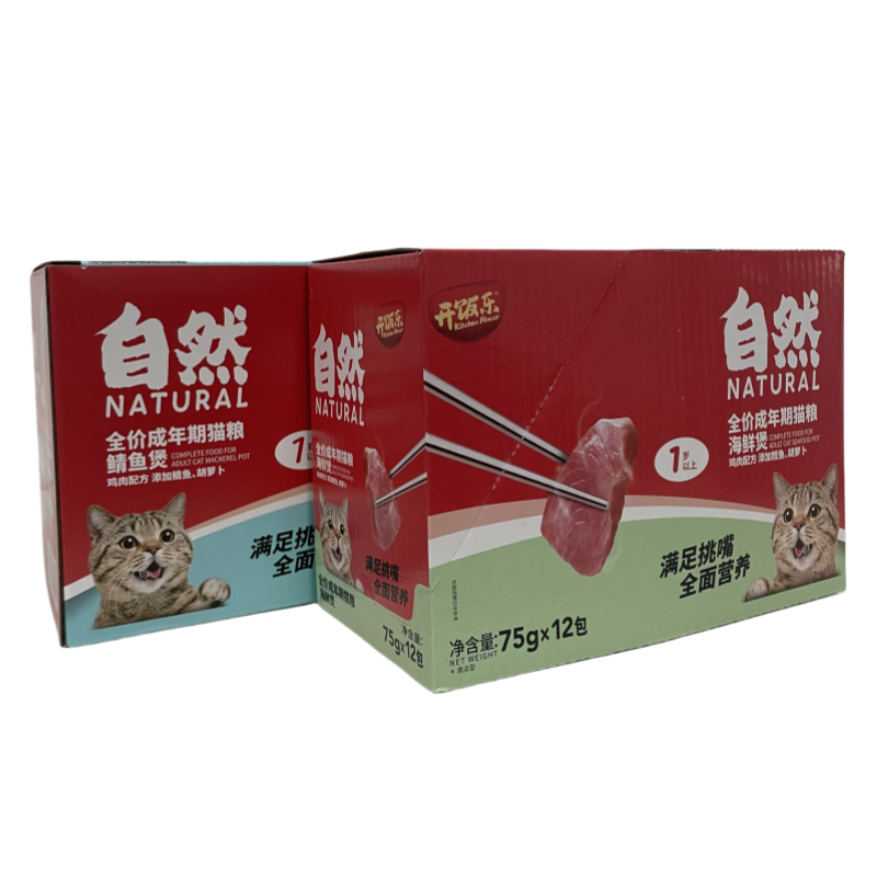 诺瑞猫湿粮金枪鱼海鲜鲭鱼煲罐头