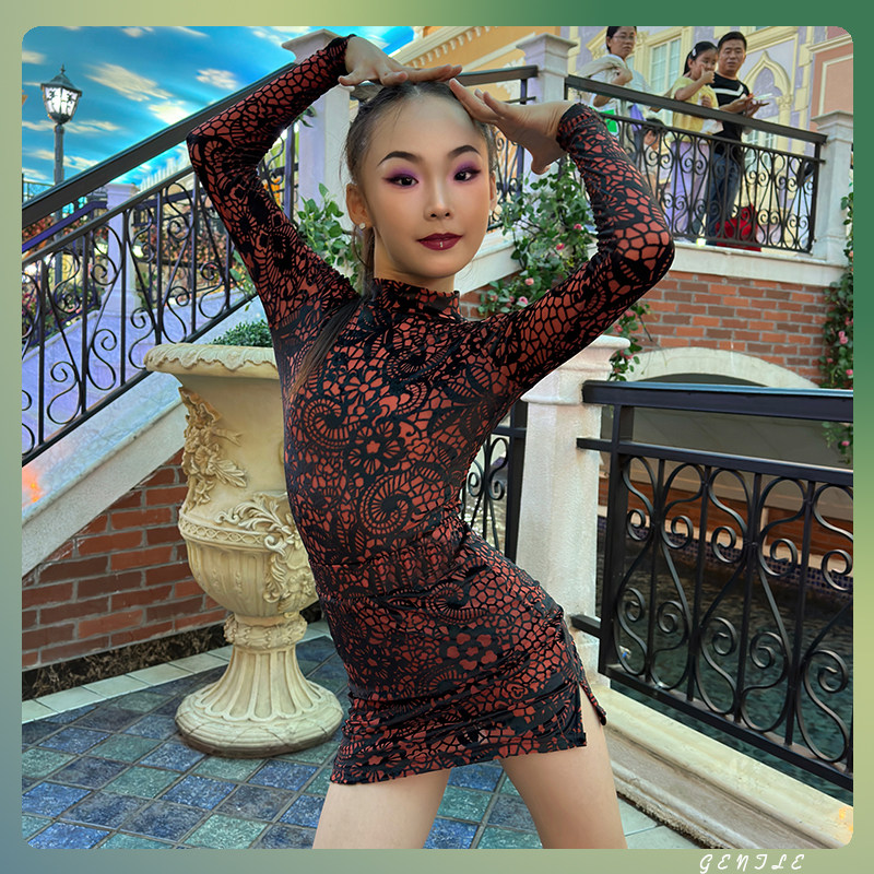 other拉丁舞蹈练习表演服