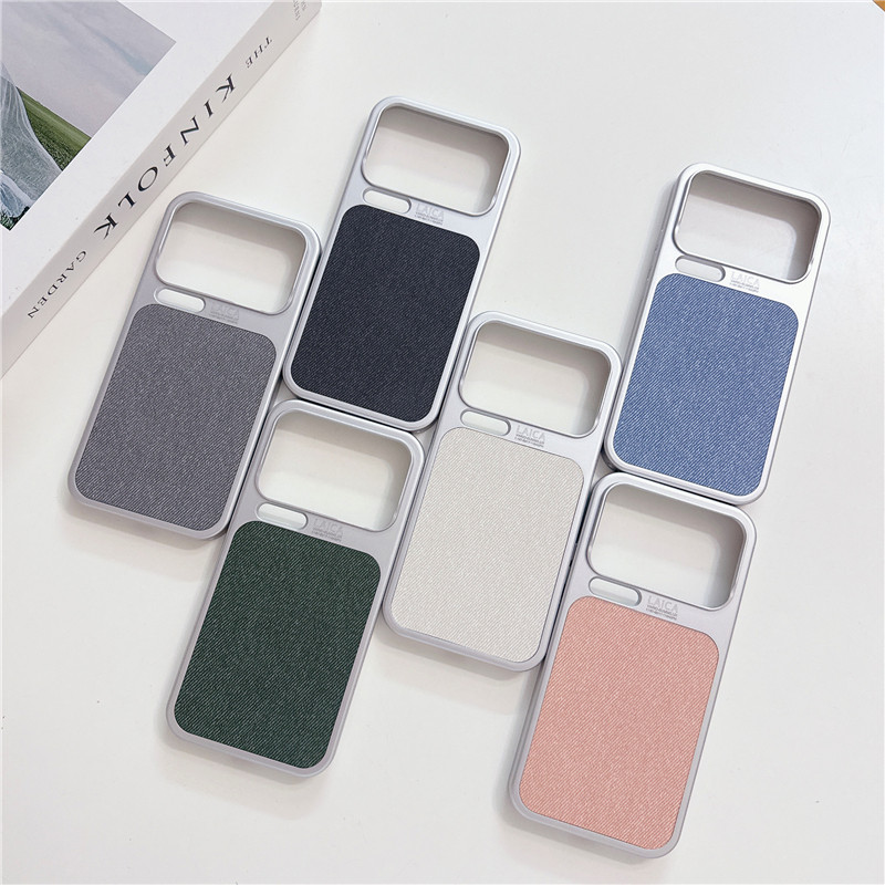 [秒变高级17ProMax灰色牛仔]适用小米17promax手机壳xiaomi17pro专用外壳电镀哑光边框防摔15保护套情侣男女