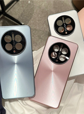 适用华为mate70pro手机壳p60pro新款nova11保护壳mate30epro防摔40por小众p60pro/70/8se/mete50E紫色10CD纹