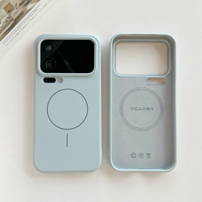 [新款亲肤液态硅胶]适用小米17promax手机壳17pm极简纯色xiaomi15ultra磁吸男女14pro专用外壳13防摔保护软壳