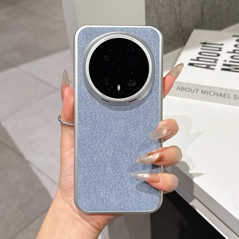 高级灰色毛麻贴皮布纹适用荣耀魔术magic7手机壳Magic8Pro新款磁吸复古半包保护套X60男女防指纹时尚亚麻极简