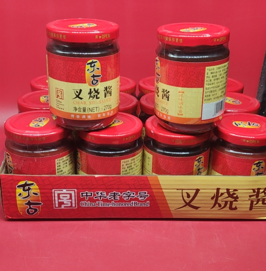 东古叉烧酱270g*12玻璃瓶
