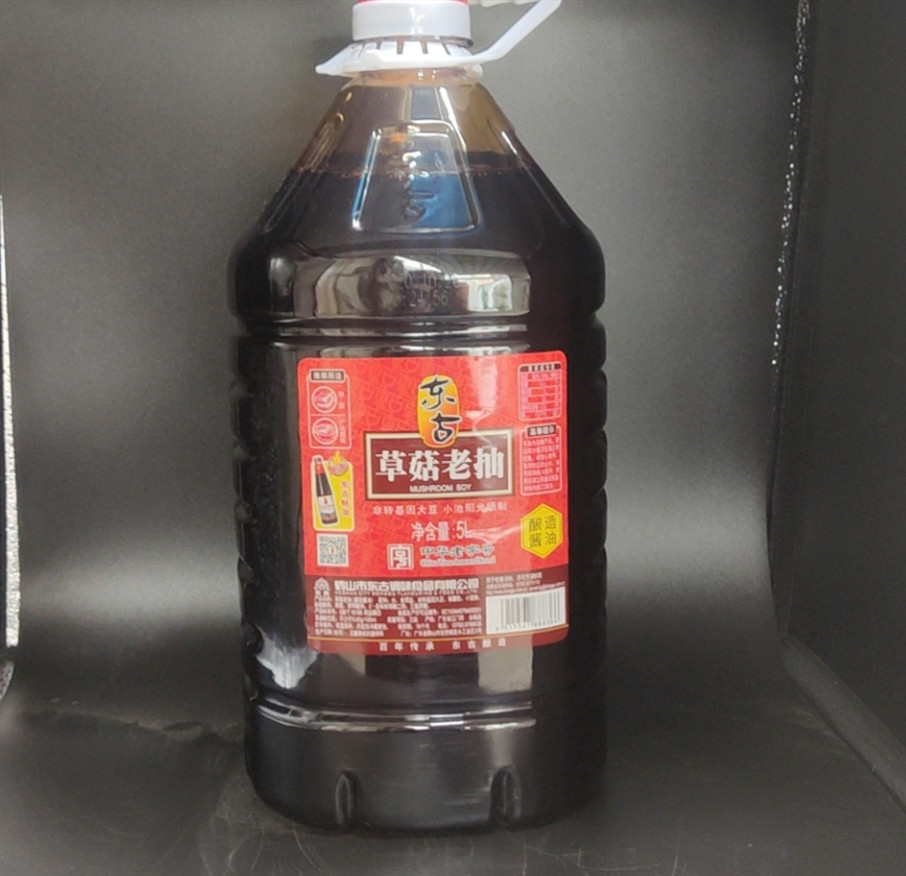 5l东古草菇老抽红烧酱油