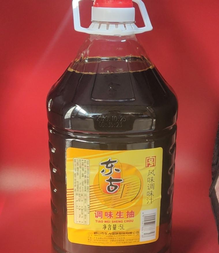 东古调味生抽 酱油风味调味汁 5l 1桶