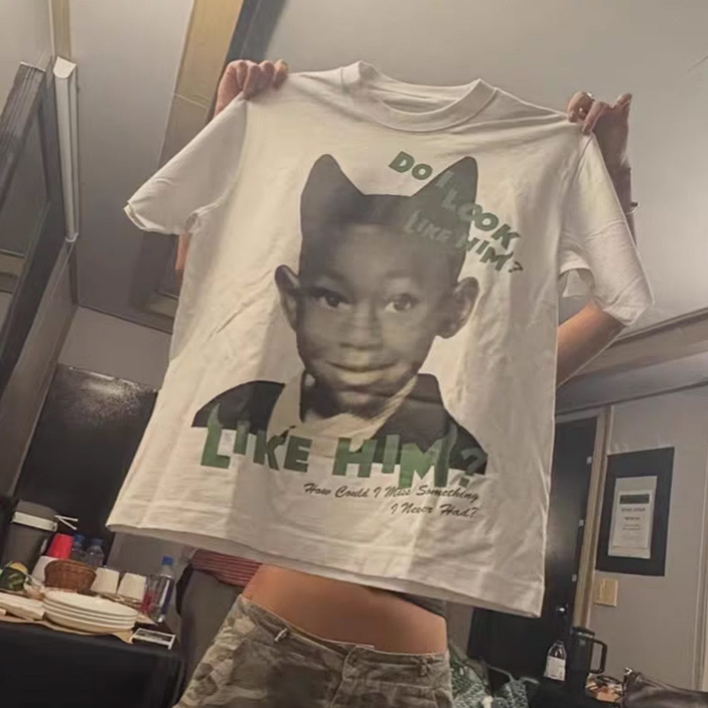 jennie金泰亨同款短袖T恤