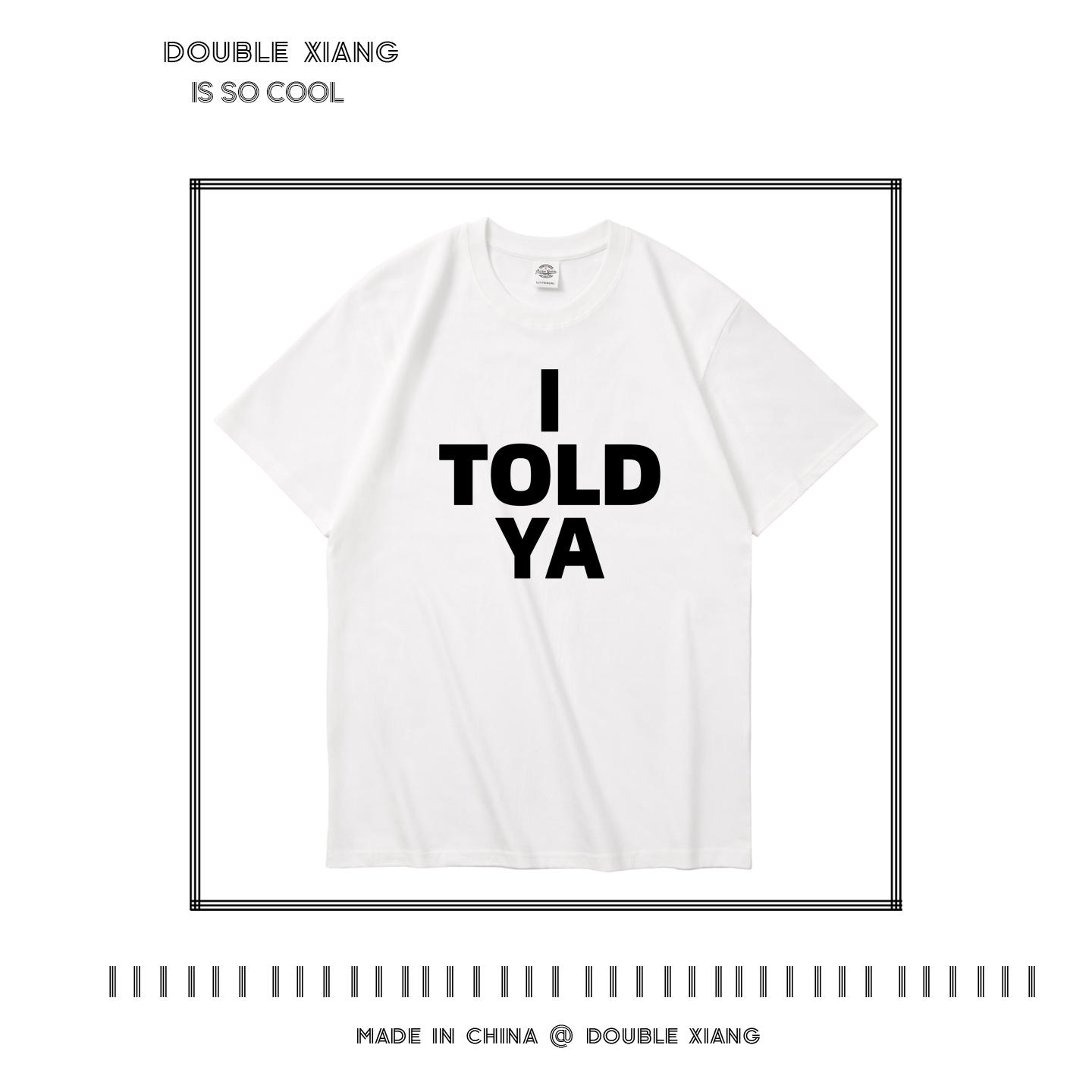 美式字母印花短袖t恤男女