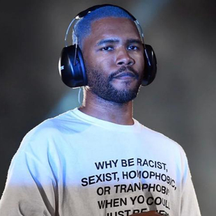 法海FrankOcean同款英文字母印花短袖t恤纯棉 反种族歧视衣服男潮