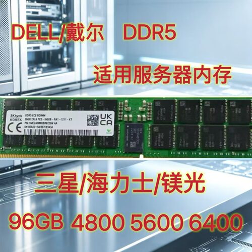 戴尔96G5代4800MHz服务器内存