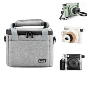 适用富士wide300 wide400拍立得相机收纳包便携收纳袋手提包背包