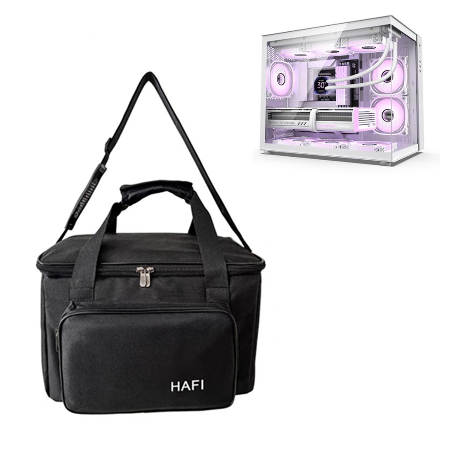 主机箱包适用金河田洛圣都GMQ360