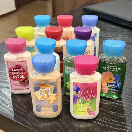 限老客拍 美国小众BBW蔓越莓身体乳沐浴露88ml馥郁花香外观不好