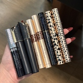 金属质感绝了 无盒蓝秀鎏金羽扇睫毛膏纤长浓密卷翘多效惊艳