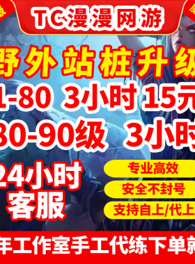 魔兽世界正式服至暗之夜时光漫游站桩练级1-80-90升级等级代练