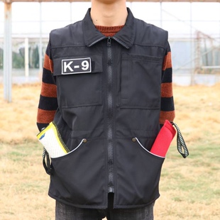 训犬马甲衣服背心防扑咬护具训狗服马夹德牧马犬工作犬训练用品